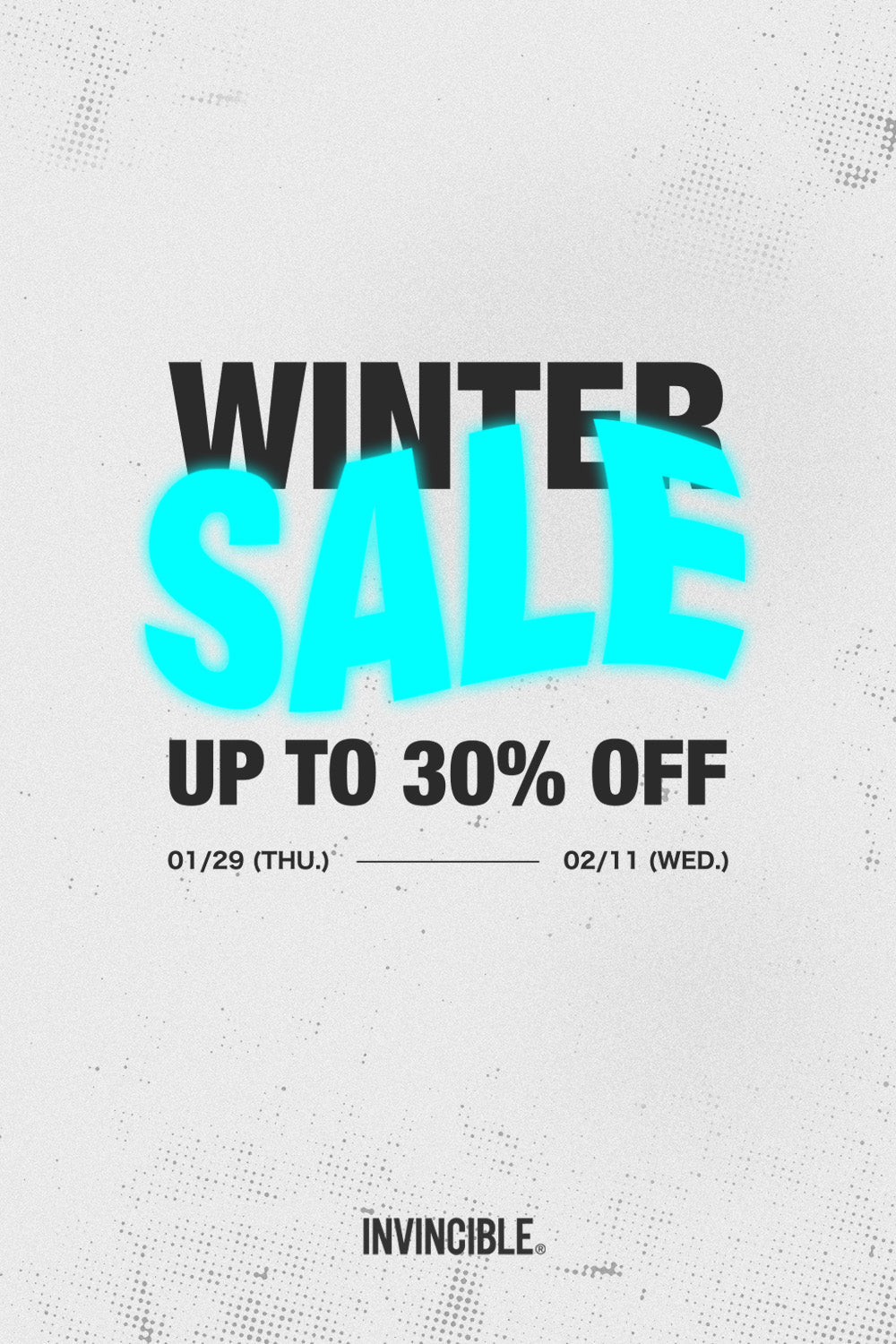 INVINCIBLE WINTER SALE