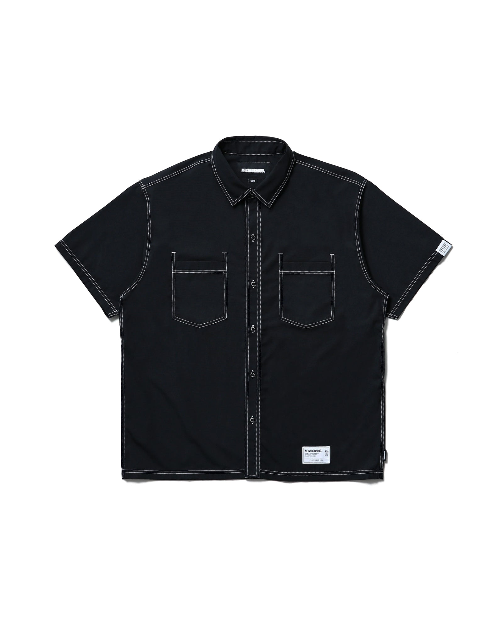 VISIBLE STITCHING SHIRT SS