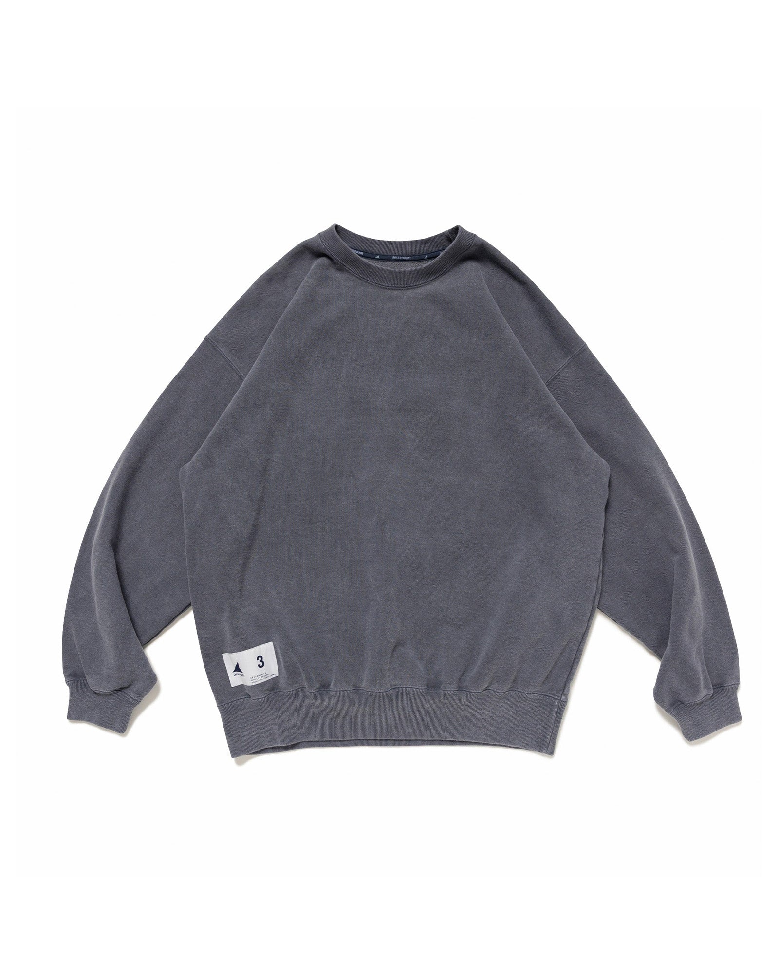 CETUS CREW NECK PIGMENT DYE