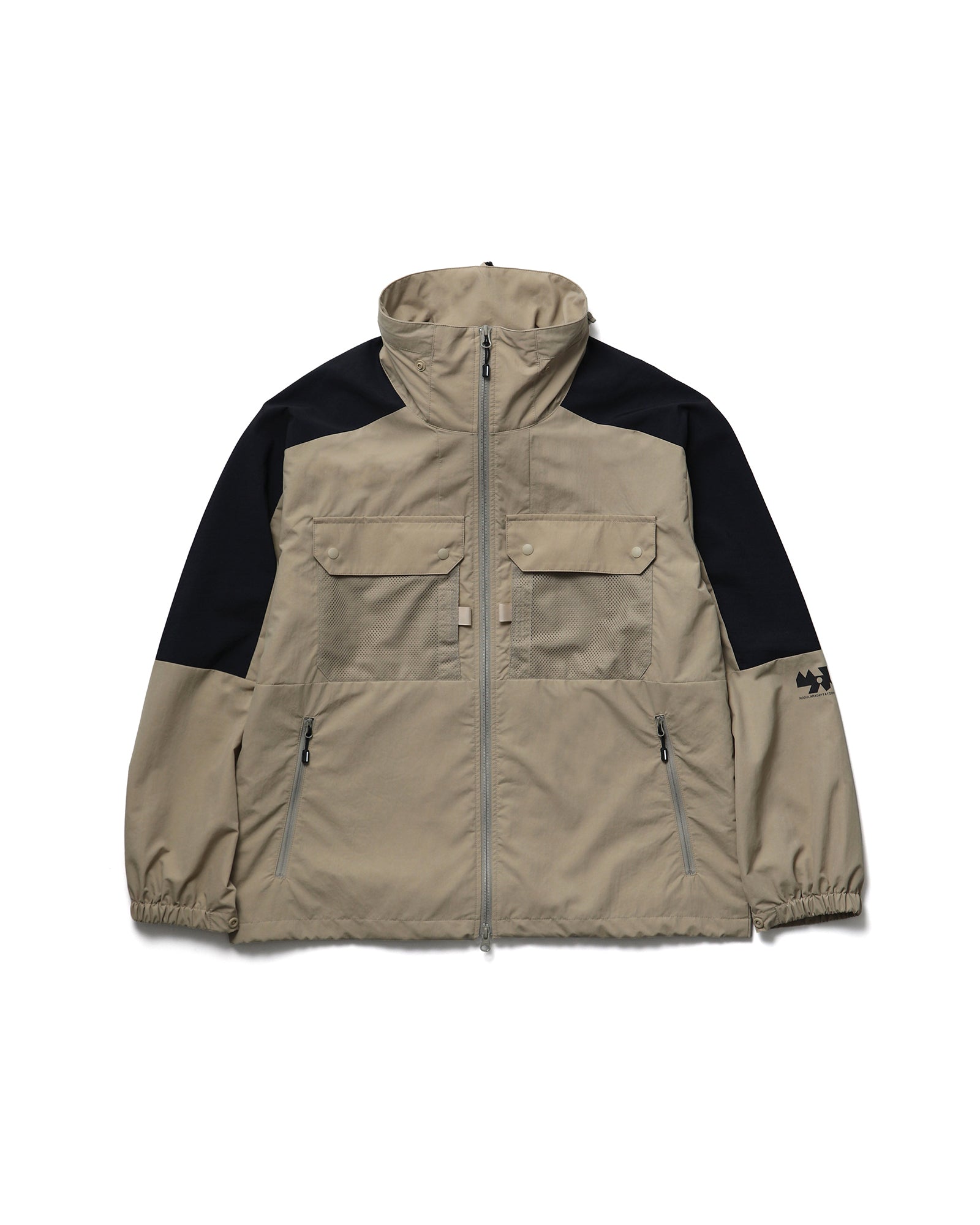 MAP . DETACHABLE HOODED JACKET