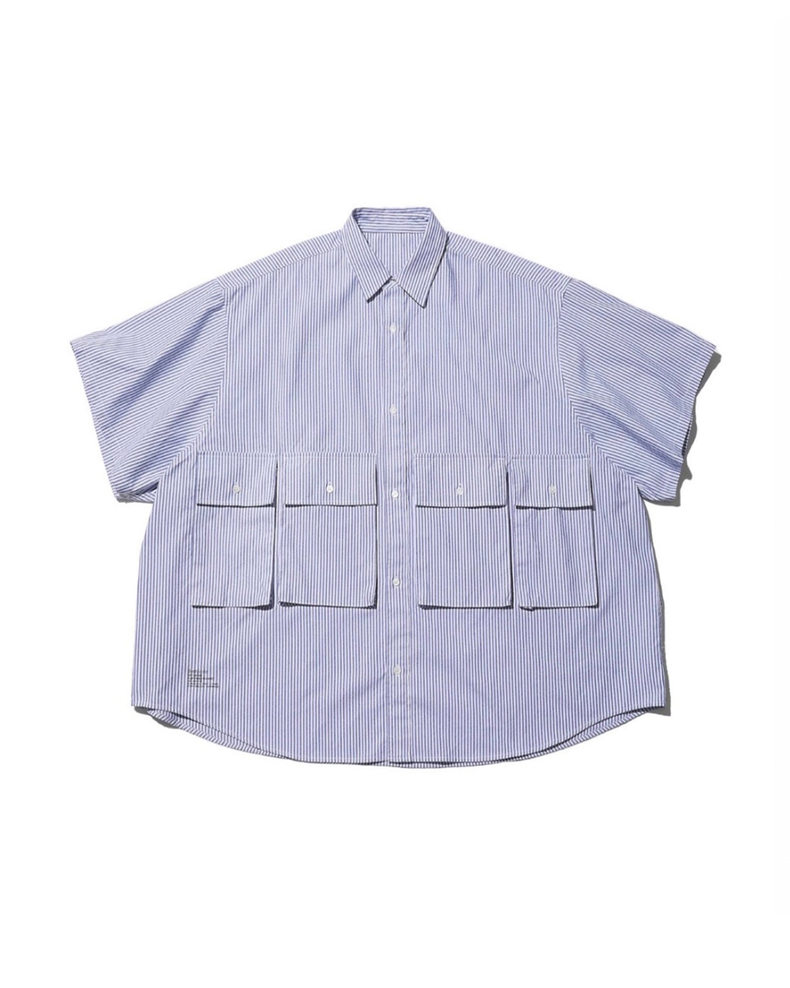 DRY OXFORD FLAP POCKET S/S SHIRT