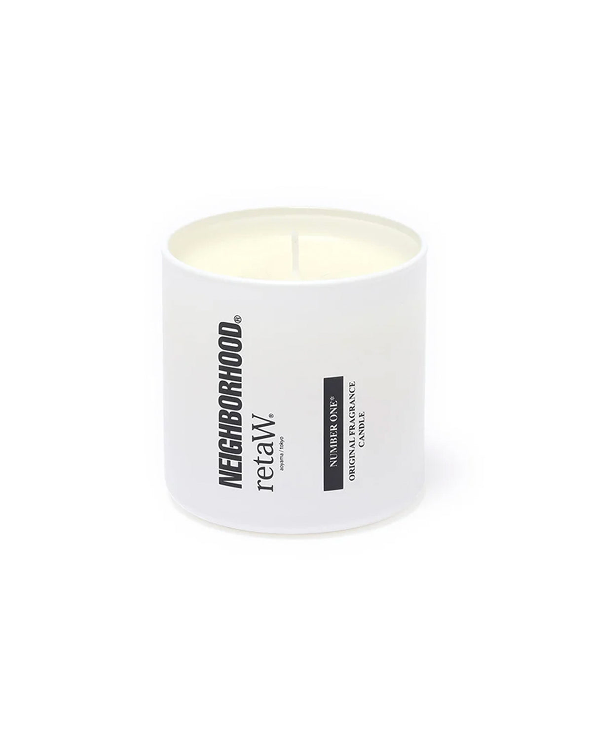 NH X RETAW . NUMBER ONE CANDLE