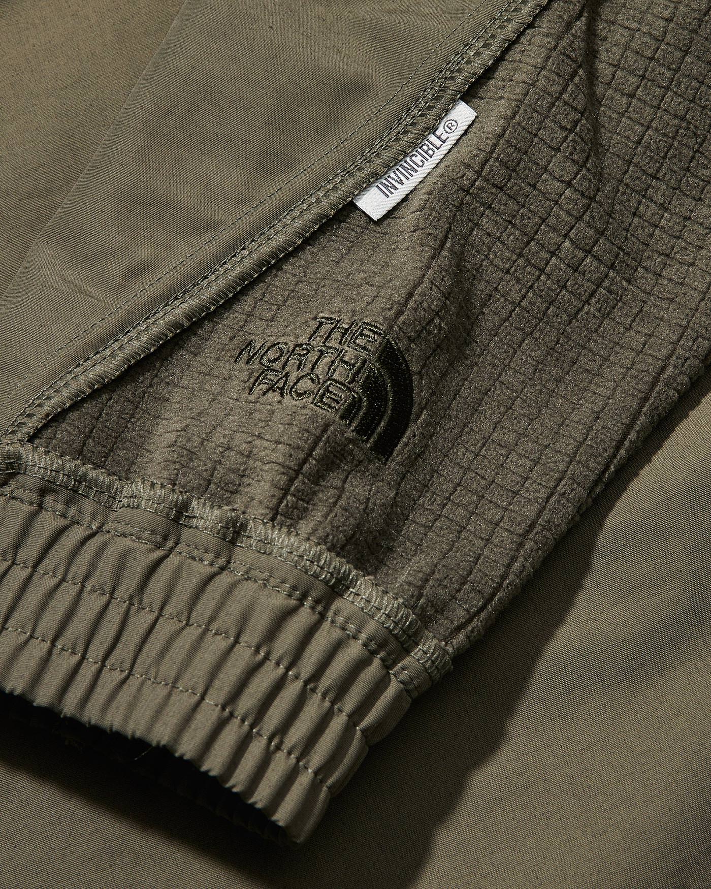 U WOVEN HYBRID CREWNECK TAUPE GREEN