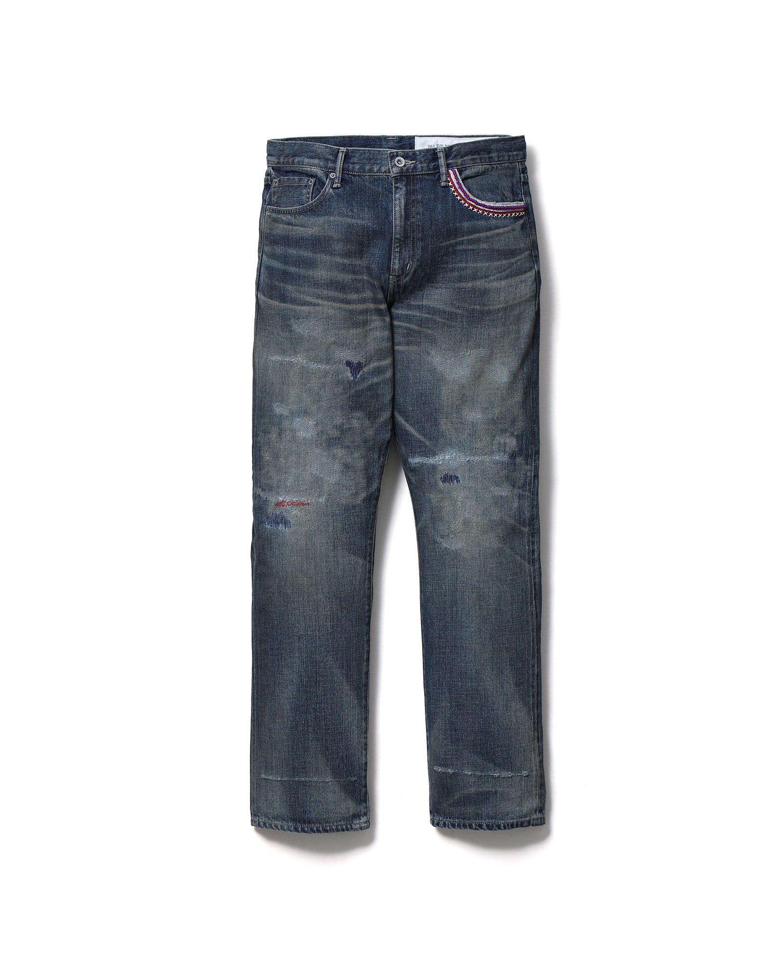 SAVAGE DENIM DP MID PANTS