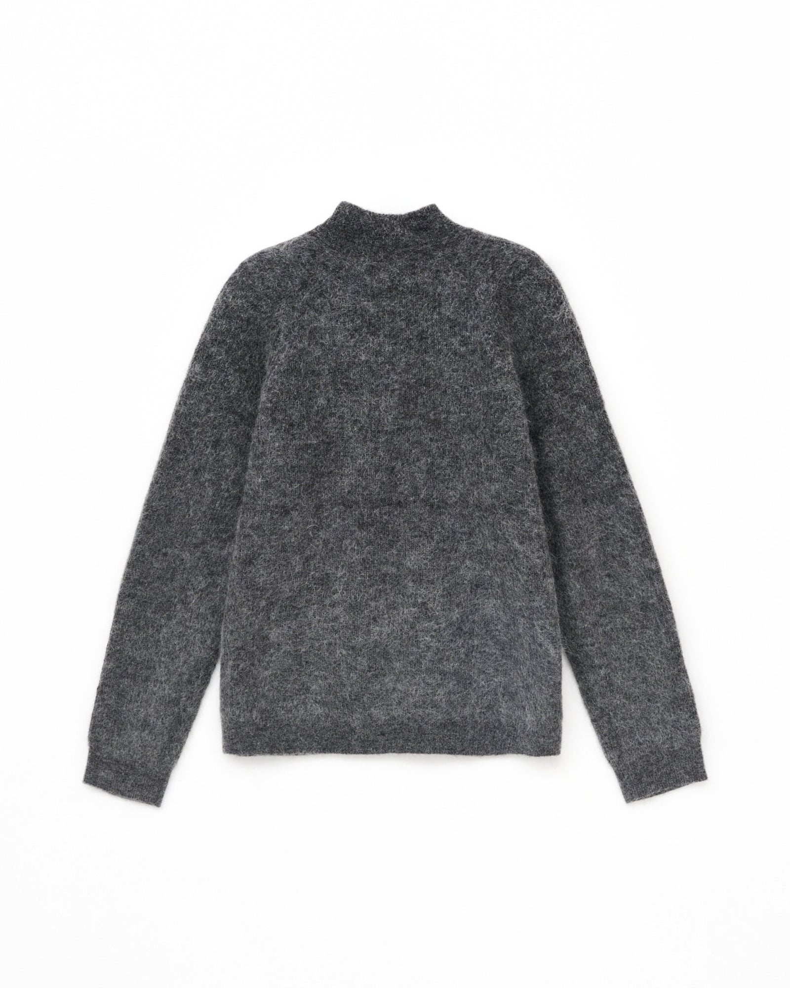 ESSENCE MOHAIR MIXED KNIT TOP