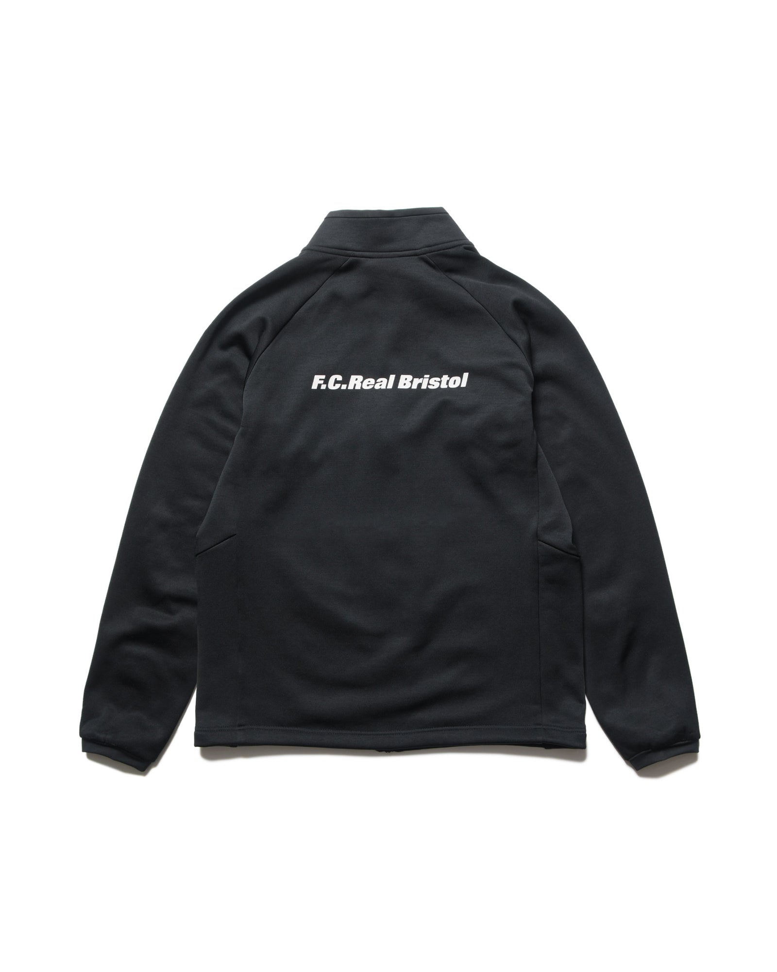 STRETCH FLEECE STAND COLLAR BLOUSON