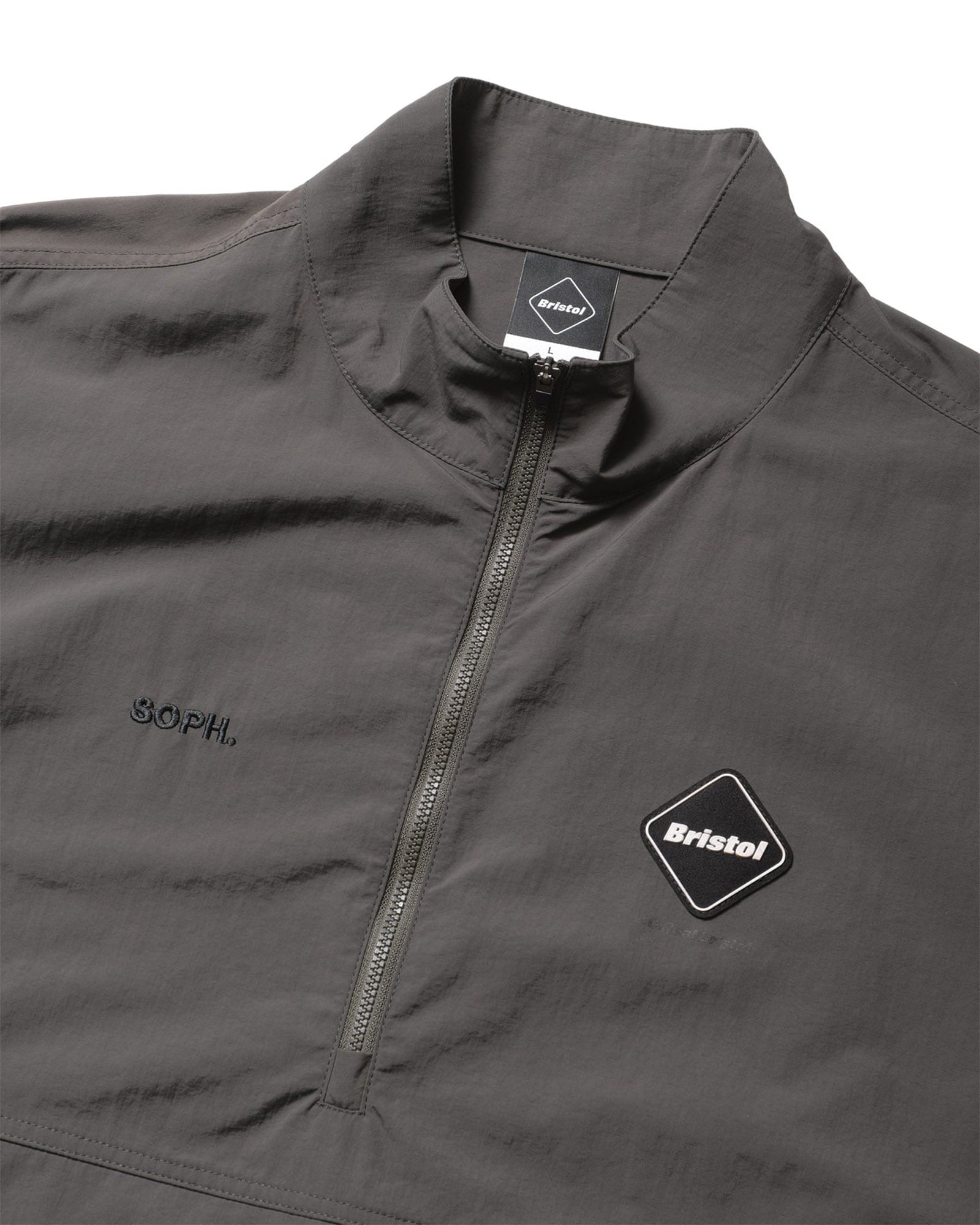 NYLON QUARTER-ZIP BLOUSON
