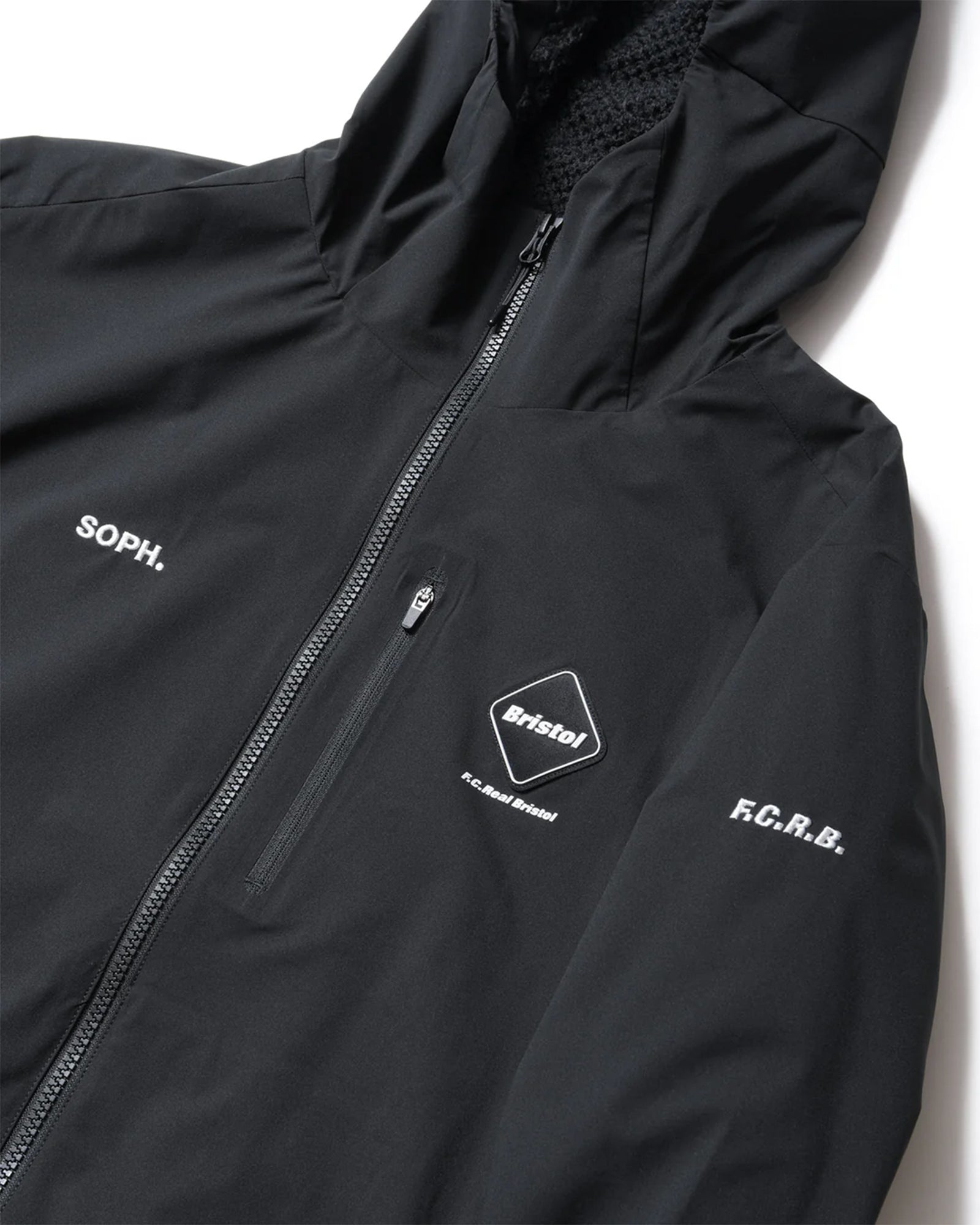 THERMAL-LINING HOODED BLOUSON