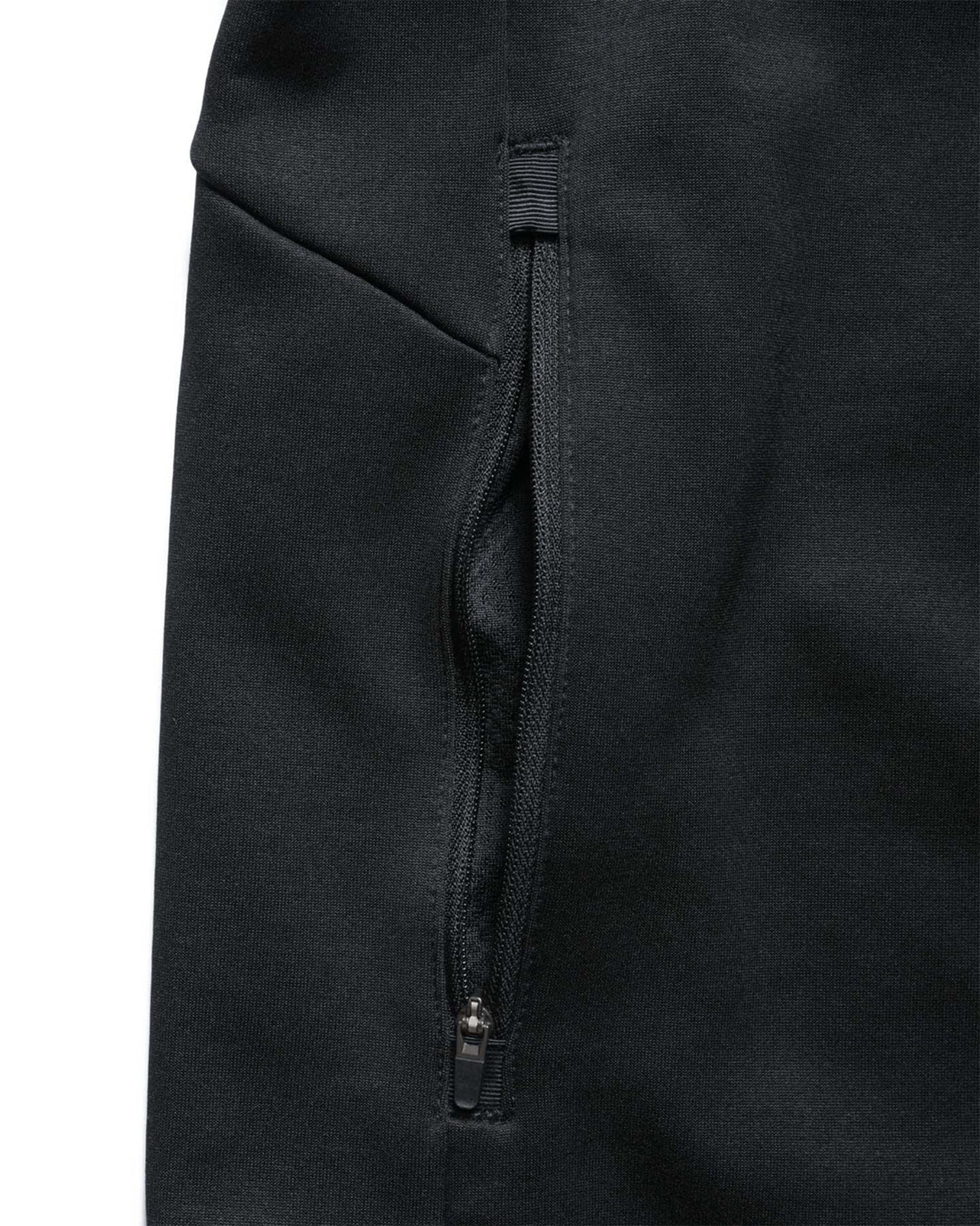 STRETCH FLEECE STAND COLLAR BLOUSON