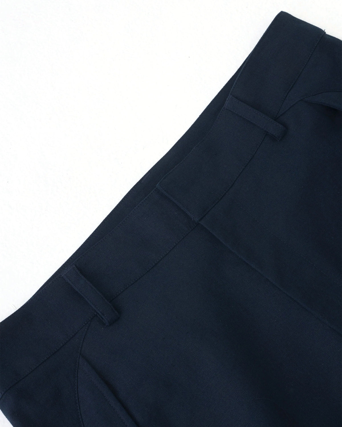 PATH LINEN COTTON MIXED TROUSER