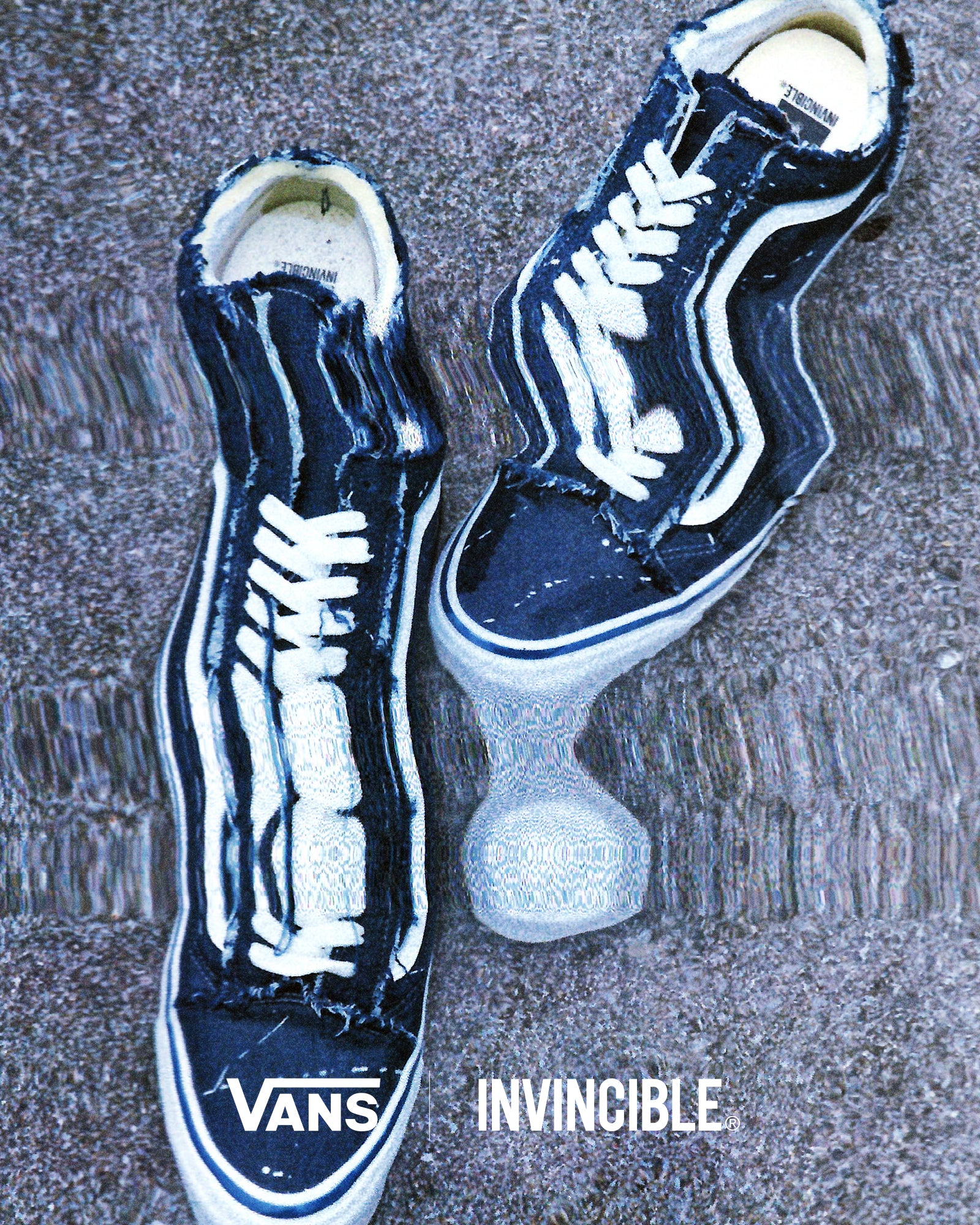 LX SK8 MID FRAYED (INVINCIBLE EXCLUSIVE) – INVINCIBLE | Official