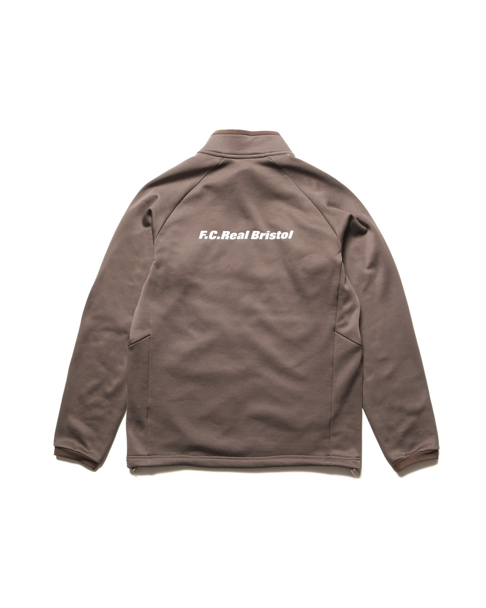 STRETCH FLEECE STAND COLLAR BLOUSON