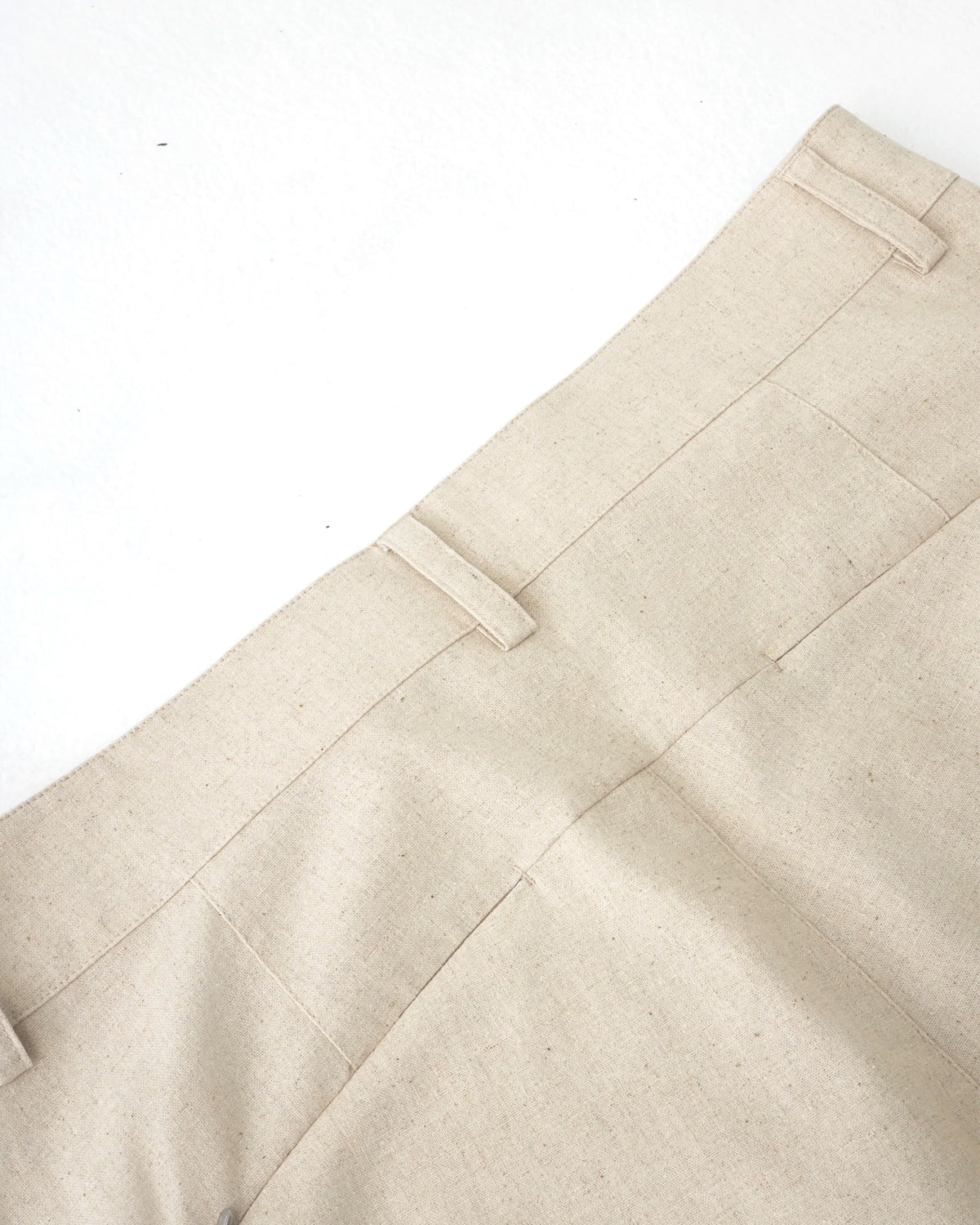 PATH LINEN COTTON MIXED TROUSER